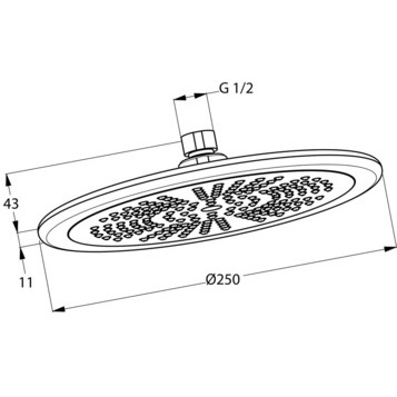 Kludi Bozz 386310576 Душевой комплект встроенный