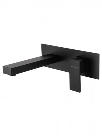 Wonzon &amp; Woghand Cube WW-88869016-MB Смеситель для раковины встраиваемый брашированное золото