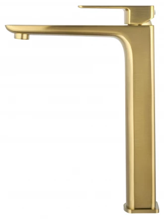 Wonzon &amp; Woghand Edge WW-88239003-BG Смеситель для раковины высокий темный графит