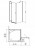 Radaway Almatea KDJ 90x90R Душевой угол стекло графит