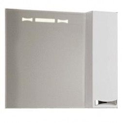 Акватон Диор 80 белый 1A168002DR01R Зеркало шкаф справа