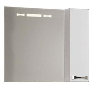 Акватон Диор 80 белый 1A168002DR01R Зеркало шкаф справа