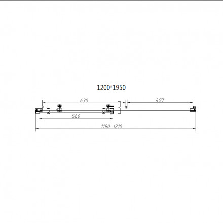 Vincea Como-N VSR-4CN8012CL душевой уголок