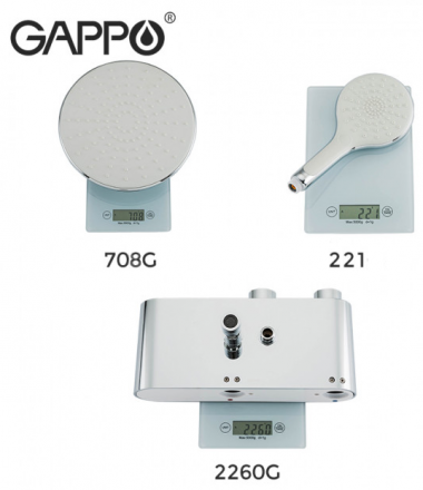 Gappo G2495-1 душевая стойка