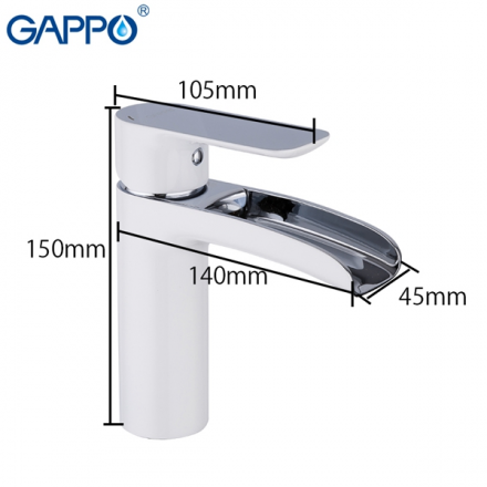 Gappo G1048-8 Смеситель для раковины
