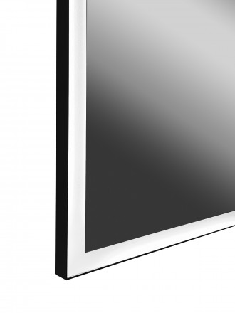 Континент Solid Black standart 600x800 зеркало