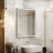 Континент Solid Black standart 600x800 зеркало