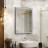 Континент Solid Black standart 600x800 зеркало