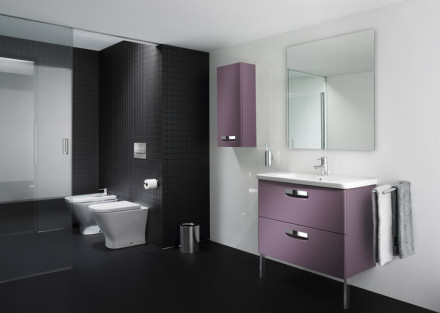 Roca Gap ZRU9302742 тумба под раковину 60 фиолетовый