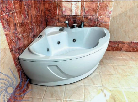 Aquatek Галатея 135x135 Акриловая ванна с гидромассажем