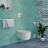 BERGES NOVUM 40254 инсталляция для унитаза кнопка F4 Soft Touch, белая