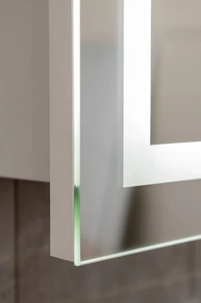 Azario Hamburg-White LED-00002670 Зеркало-шкаф с подсветкой 462х7148х62 белый