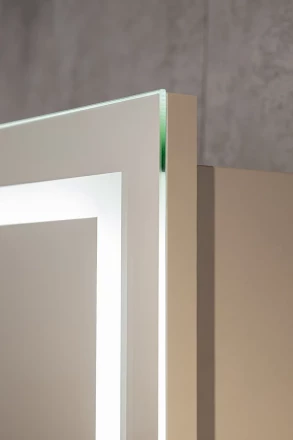 Azario Hamburg-White LED-00002670 Зеркало-шкаф с подсветкой 462х7148х62 белый