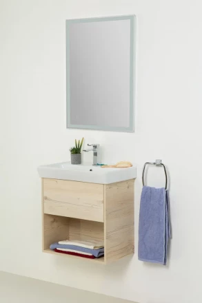 BelBagno MARINO-CER-1200-4C-SO-2-RR-P тумба с раковиной на две чаши четырьмя ящиками подвесная