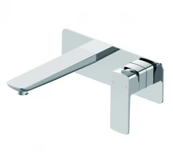 Wonzon &amp; Woghand Edge WW-88869003-CR Смеситель для раковины встраиваемый черный матовый