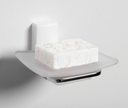 Wasserkraft Leine WHITE К-5029WHITE Мыльница стеклянная