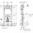 Geberit Duofix 458.124.21.1 инсталляция для подвесного унитаза с клавишей Delta 21