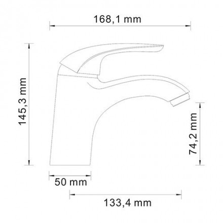 Wasserkraft Rossel 2803 Смеситель для раковины