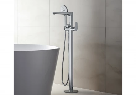 AQUATEK БЕТТА AQ1145CR смеситель для ванны напольный
