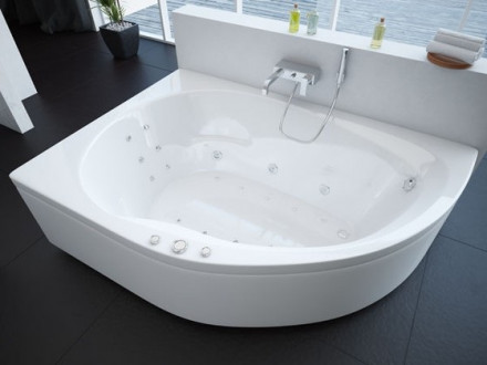 Aquatek Вирго 150x100 Акриловая ванна левая без гидромассажа
