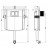 Villeroy Boch ViConnect 92248300 Смывной бачок скрытого монтажа