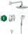 Hansgrohe Croma Select E 27294000 Душевая система скрытого монтажа с термостатом Ecostat E