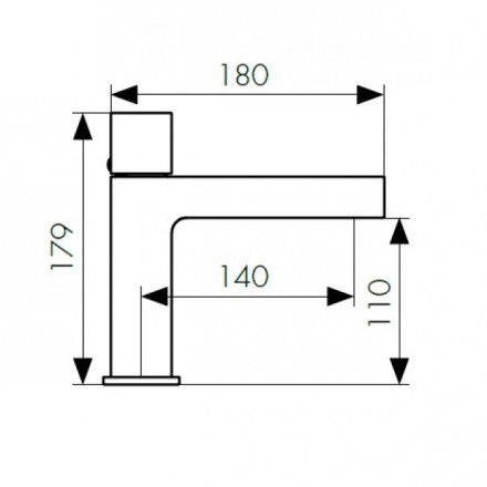 KAISER Logo 47511 Смеситель для раковины