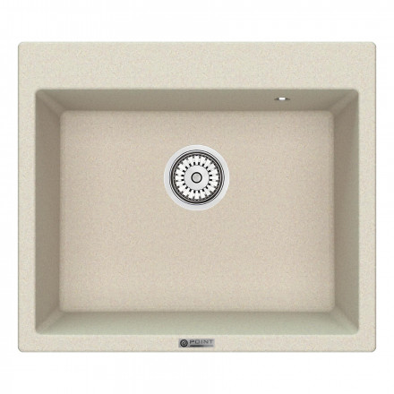 POINT Бинга 60 PN3003BG мойка кухонная светло-бежевый