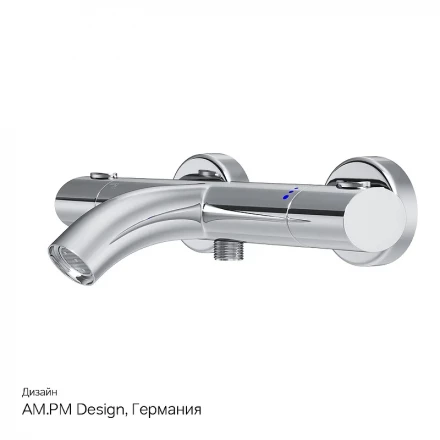 AM.PM Sense F7550064 Смеситель для ванны и душа с термостатом хром