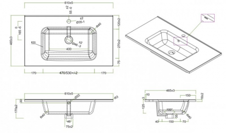 Belbagno KRAFT-1000-2C-2C-SO-RT Тумба под раковину
