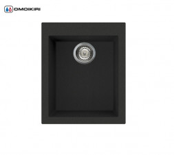 Omoikiri Bosen 41-BL мойка 410x500 черный