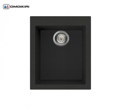 Omoikiri Bosen 41-BL мойка 410x500 черный