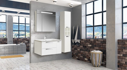 Roca Lago 857296806 тумба под раковину 80 белый