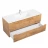 BelBagno KRAFT 39-600/390-2C-SO-PP тумба с раковиной подвесная