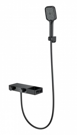 Wonzon &amp; Woghand Solid WW-B2551-MB Смеситель для ванны с душем и термостатом белый матовый