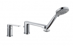 Aquanet Passion AF300 63С смеситель на борт ванны, хром