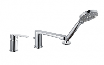 Aquanet Passion AF300 63С смеситель на борт ванны, хром