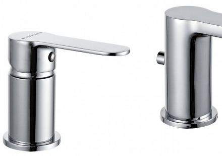 Aquanet Passion AF300 63С смеситель на борт ванны, хром