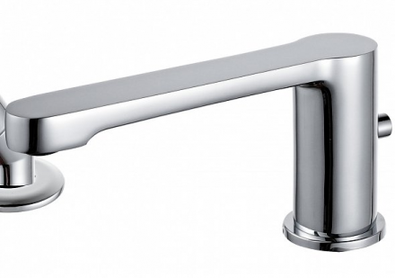 Aquanet Passion AF300 63С смеситель на борт ванны, хром