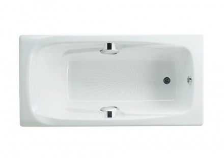 Roca Ming 170x85 2302G000R Чугунная ванна с противоскользящим покрытием