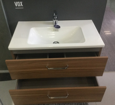 Jacob Delafon Vox EB2078-R1-E16 тумба под раковину 80 ореховое дерево