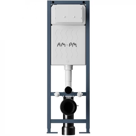 AM.PM I012711.0101 ErgoFit инсталляция для подвес унитаза с клавишей ErgoFit L пластик, белый глянце