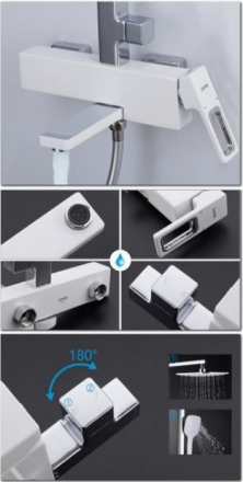 Gappo G2417-8 Future душевая стойка