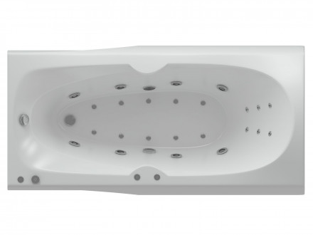 Aquatek Европа 180x80 Акриловая ванна с гидромассажем
