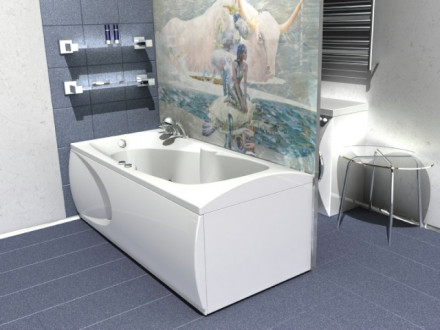Aquatek Европа 180x80 Акриловая ванна с гидромассажем