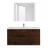 BelBagno KRAFT-1000-1C-SO-RNN тумба c раковиной подвесная с одним ящиком и одной открытой полкой