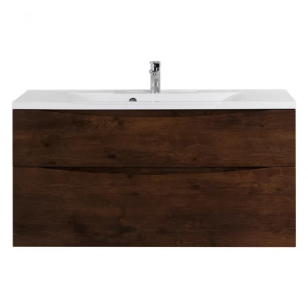 BelBagno KRAFT-1000-1C-SO-RNN тумба c раковиной подвесная с одним ящиком и одной открытой полкой