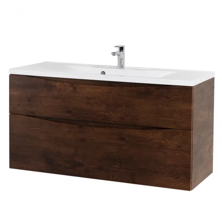 BelBagno KRAFT-1000-1C-SO-RNN тумба c раковиной подвесная с одним ящиком и одной открытой полкой