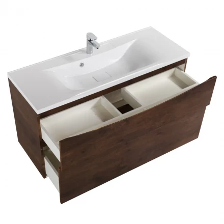 BelBagno KRAFT-1000-1C-SO-RNN тумба c раковиной подвесная с одним ящиком и одной открытой полкой