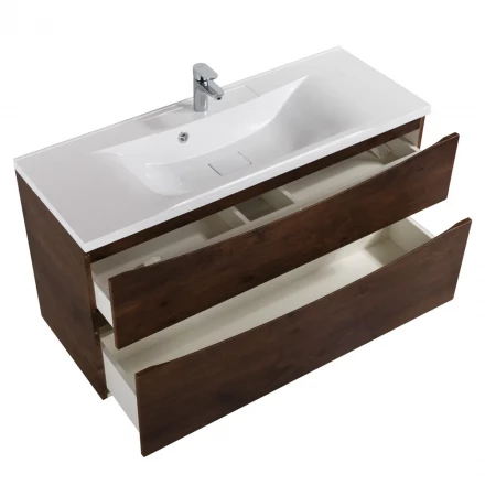 BelBagno KRAFT-1000-1C-SO-RNN тумба c раковиной подвесная с одним ящиком и одной открытой полкой
